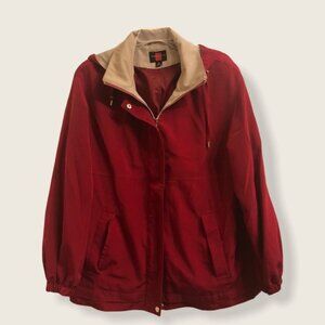 Gallery Jacket Windbreaker Rain Hooded, M